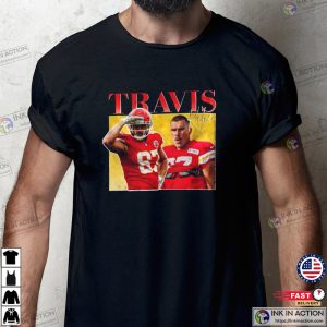 Travis Kelce T-shirt, Kansas City Chiefs T-shirt - Ink In Action