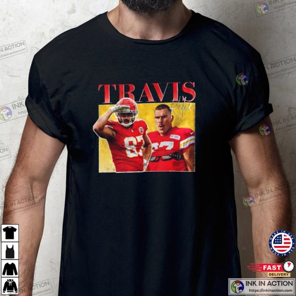 Travis Kelce T-shirt, Kansas City Chiefs T-shirt