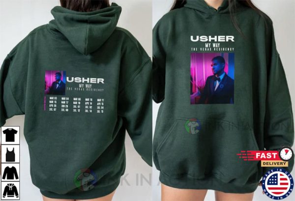 Usher My Way The Vegas Residency Tour 2023 Shirt