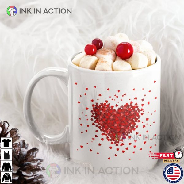 Valentine’s 3D Heart Mug