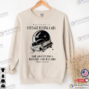 Vintage Flying Cars T shirt Harry Potter Shirt 1