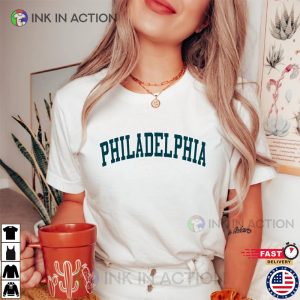 Vintage Style Philadelphia Football T Shirt 4
