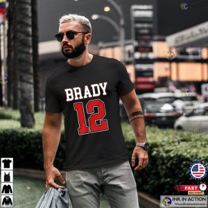 Tom Brady Number 12 NFL GOAT Fan Unisex T-Shirt