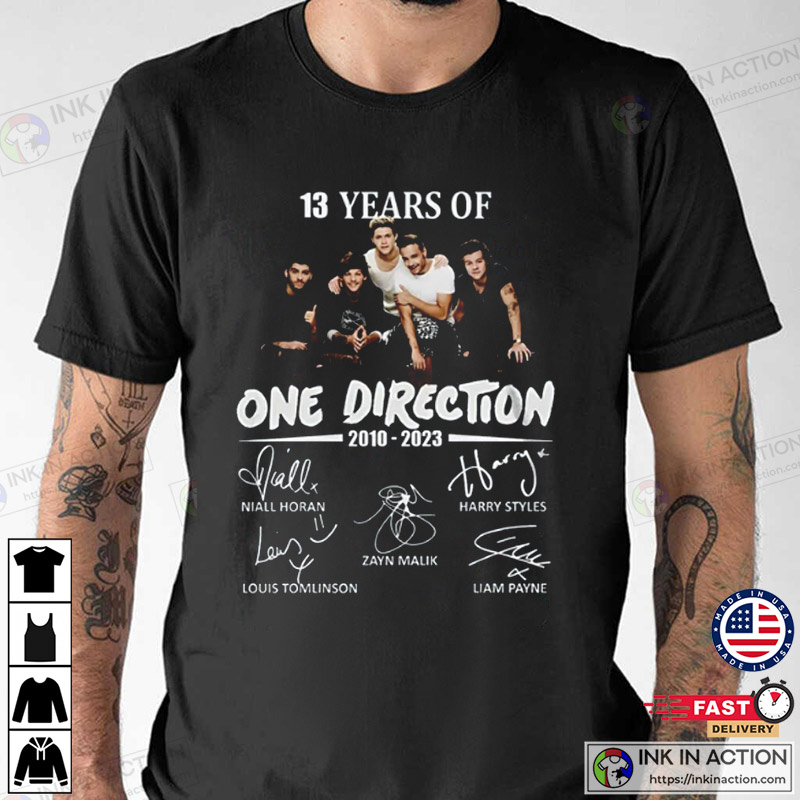 13 Years Of One Direction Shirt, One Direction Tour Shirt, Harry Styles Merch
