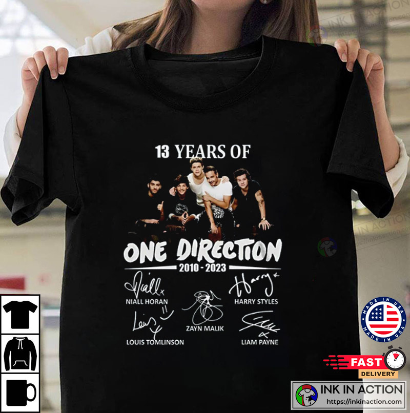 13 Years Of One Direction Shirt, One Direction Tour Shirt, Harry Styles Merch