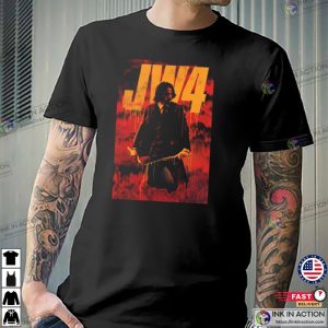 2023 John Wick Chapter 4 T Shirt Keanu Reeves Shirt 2
