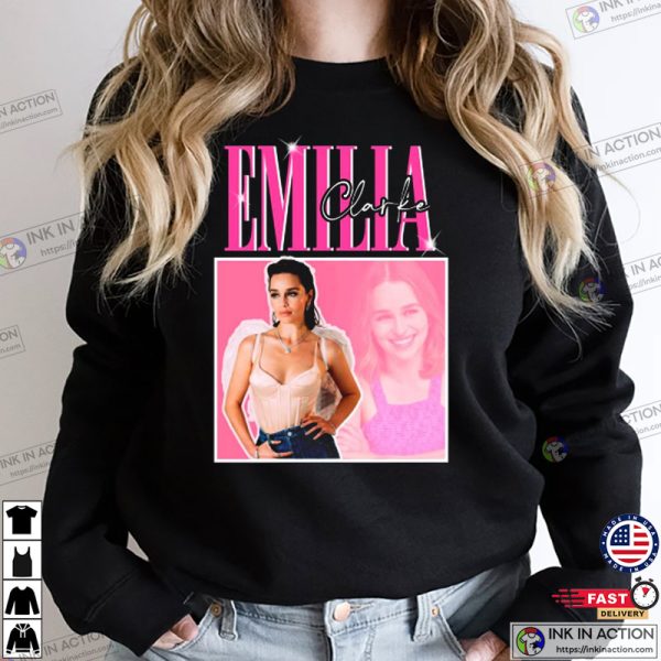 Actress Emilia Clarke Graphic T-Shirt