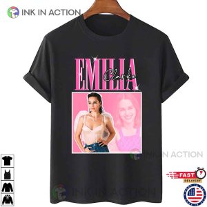 Actress Emilia Clarke Graphic T Shirt 3