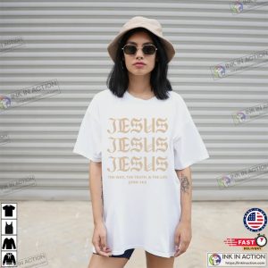 Aesthetic Christian Jesus T Shirt 1 Ink In Action