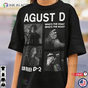 Agust D Concert Shirt, Min Yoongi Shirt, Army Gift T-shirt