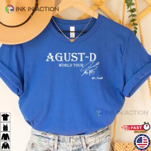 Agust D World Tour Shirt Agust D Concert Shirt 2