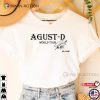 Agust D World Tour Shirt, Agust D Concert Shirt