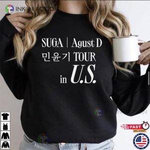 Agust D World Tour Shirt Agust D Shirt Min Yoongi Shirt Kpop Shirt 2