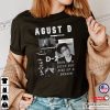 Agust D World Tour Shirt, Suga Fan Gift, Agust D Concert Shirt, Min Yoongi Shirt