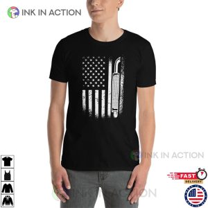 American Truck Driver, USA Flag Trucker Shirt
