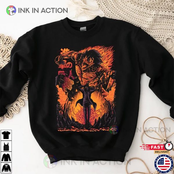 Angry Titan Shirt, Anime Manga Shirt, Anime Fan Gift