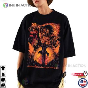 Angry Titan Shirt, Anime Manga Shirt, Anime Fan Gift