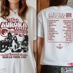 Aurora Concert Shirt, Daisy Jones And The Six Shirt, Aurora World Tour Merch