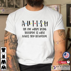 Autism Mom Rainbow Neurodiversity T Shirt 1