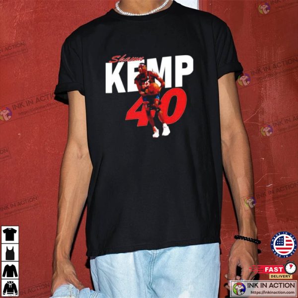 Awesome Shawn Kemp Dunk Shirt