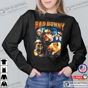 Bad Bunny Fan Shirt RAP Hip hop T shirt 2