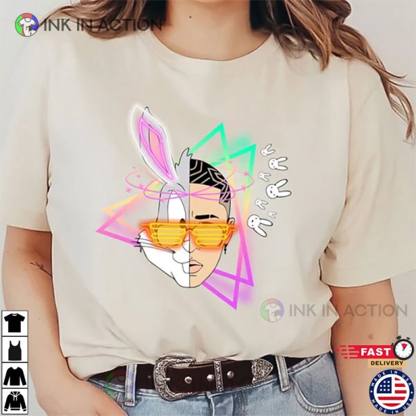 Bad Bunny Vintage Clothing T-Shirt, 90s Retro T-shirt