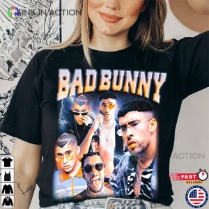 Bad Bunny Vintage Merch Bad Bunny T Shirt 2