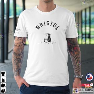 Banksy Makes Bristol T Shirt 2 Ink In Action