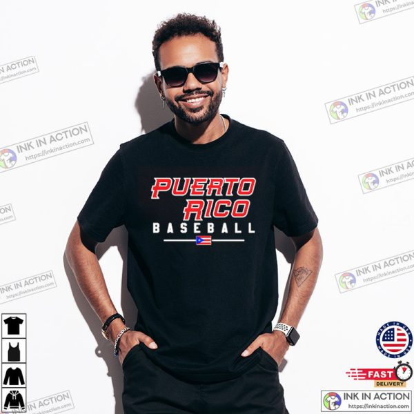 Best Puerto Rico Baseball T-shirt