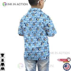 Bluey Hawaiian Shirt Bluey Family Shirt Bluey Birthday Shirt 1