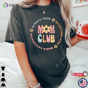 Comfort Colors Retro Mom Club Shirt, Mother’s Day