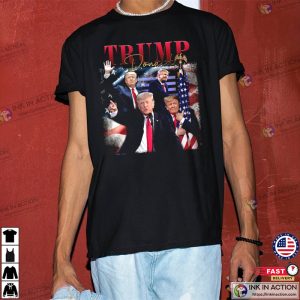 DONALD TRUMP Vintage Shirt 1 Ink In Action