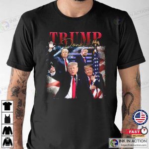 DONALD TRUMP Vintage Shirt 3 Ink In Action