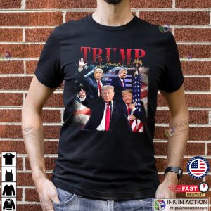 DONALD TRUMP Vintage Shirt 4 Ink In Action