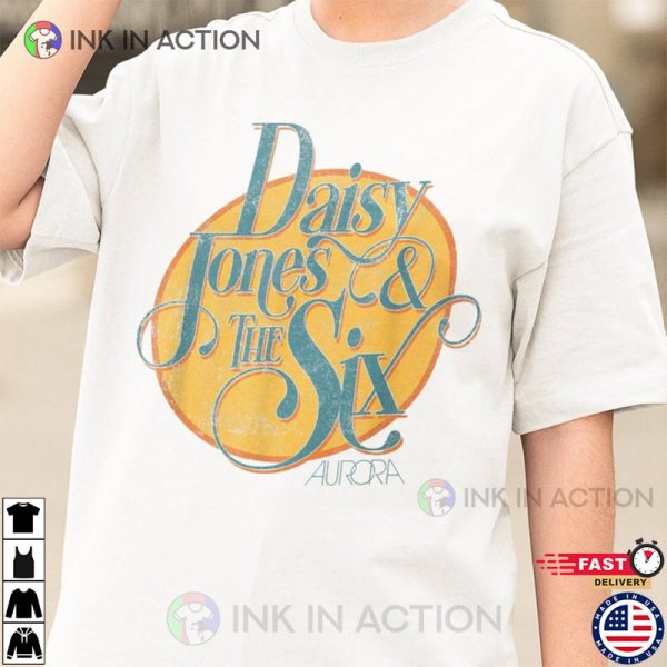 Daisy Jones And The Six Shirt, Aurora World Tour Merch