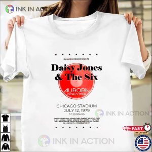 Daisy Jones and The Six Aurora World Tour T-Shirt