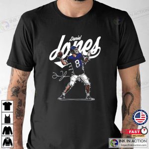 Daniel Jones Football T Shirt Gifts For Ny Giants Fans 1