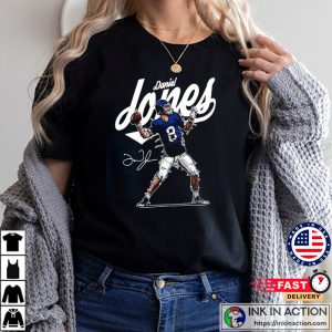 Daniel Jones Football T Shirt Gifts For Ny Giants Fans 3