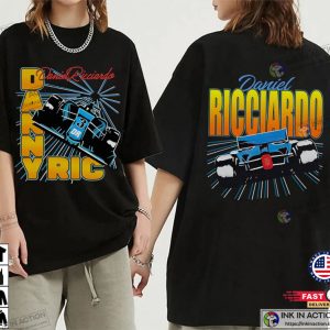 Daniel Ricciardo McLaren Racing 90s Vintage Bootleg T-Shirt