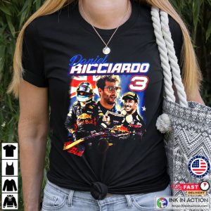 Daniel Ricciardo Red Bull Formula 1 Vintage T shirt 1