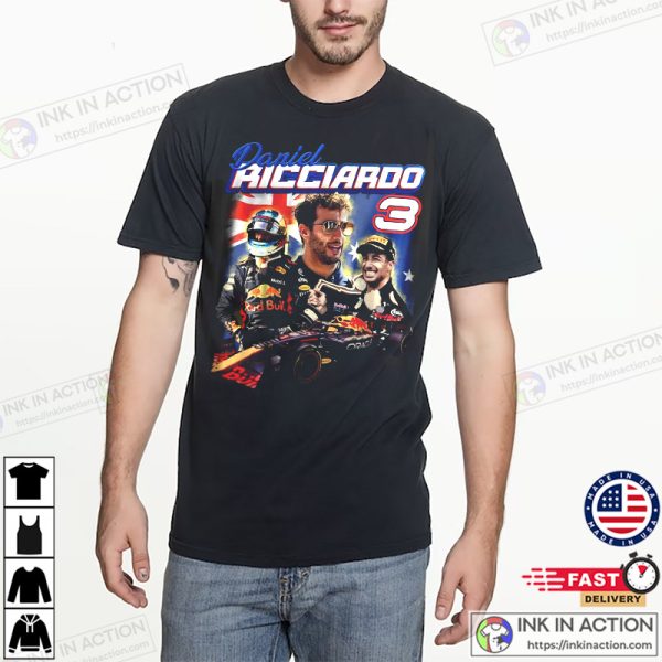 Daniel Ricciardo Red Bull Formula 1 Vintage T-shirt
