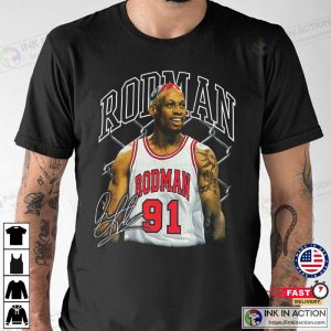 Dennis Rodman Chicago Bulls T Shirt 1