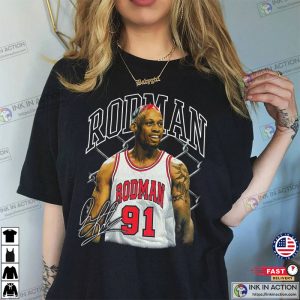 Dennis Rodman Chicago Bulls T Shirt 4