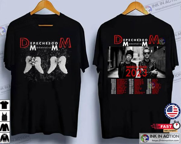 Depeche Mode Memento Mori 2023 Rock Tour Shirt