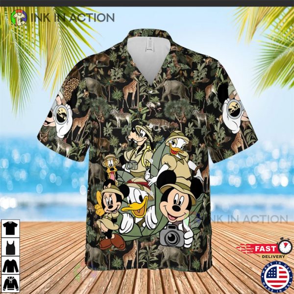 Disney Animal Kingdom Hawaiian Shirt, Disney Safari Trip Shirt