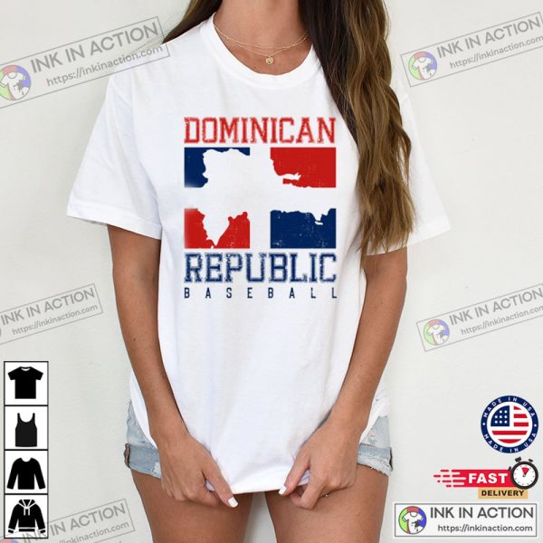 Dominican Republic Baseball 2023 T-shirt