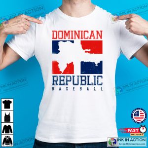 Dominican Republic Baseball 2023 T shirt 4 Ink In Action