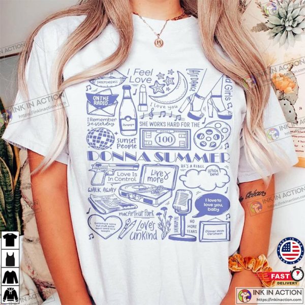 Donna Summer Vintage Trending T-Shirt