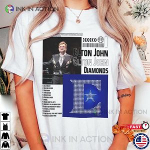Elton John Diamonds New Album Singer Music 2023 T Shirt 2