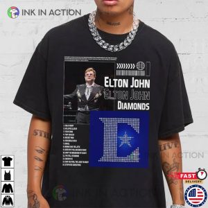 Elton John Diamonds New Album Singer Music 2023 T Shirt 3